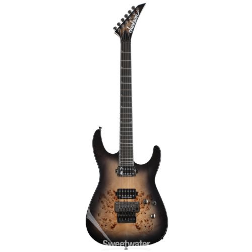  Jackson Pro Series Soloist SL2P MAH Electric Guitar - Transparent Black Burst