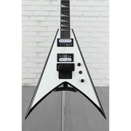  Jackson JS Series King V JS32 - White with Black Bevels Demo