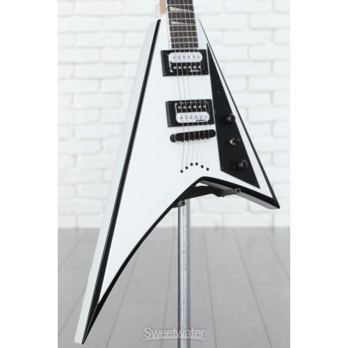  Jackson Rhoads JS32T - White with Black Bevels