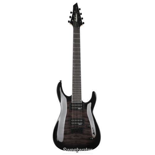  Jackson JS Series Dinky Arch Top JS22Q-7 DKA HT Electric Guitar - Transparent Black Burst