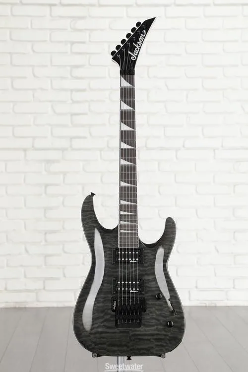  Jackson Dinky Arch Top JS32Q DKA - Transparent Black