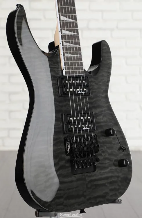  Jackson Dinky Arch Top JS32Q DKA - Transparent Black