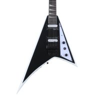 Jackson Rhoads JS32 Electric Guitar - Black with White Bevels