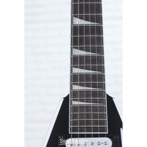  Jackson Rhoads JS32 Electric Guitar - Black with White Bevels