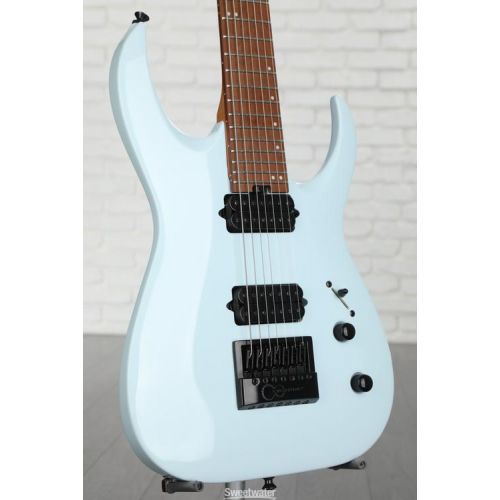  Jackson Pro Series Signature Misha Mansoor Juggernaut ET7 Electric Guitar - Gulf Blue Demo