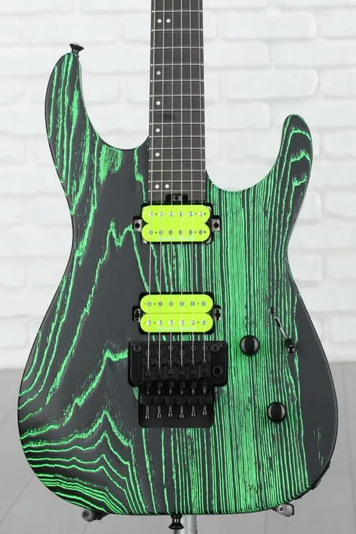 Jackson Pro Series Dinky DK2 Ash - Green Glow