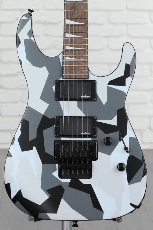 Jackson X Series Soloist SLX DX Electric Guitar - Winter Camo Demo