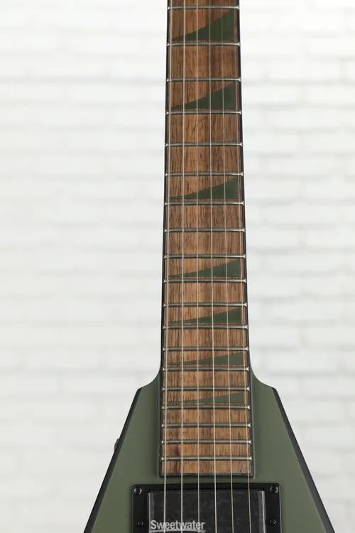  Jackson X Series Rhoads RRX24 - Matte Army Drab with Black Bevels