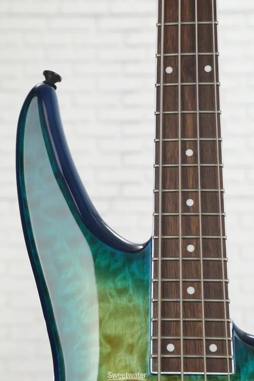  Jackson X Series Spectra Bass SBXQ IV - Amber Blue Burst Demo