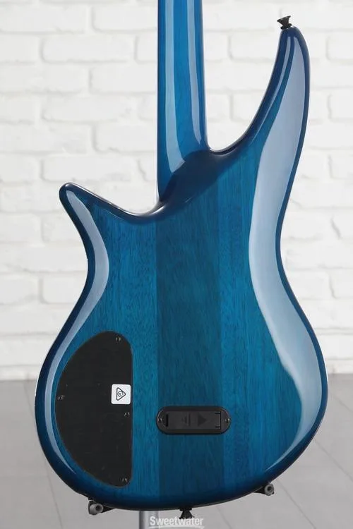  Jackson X Series Spectra Bass SBXQ IV - Amber Blue Burst Demo