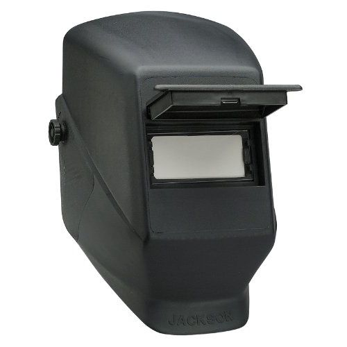  Jackson HSL-2 2 X 4 14 Lift Front Black Shadow Welding Helmet With Headgear