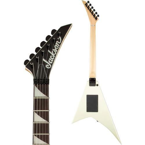  Jackson JS32 Rhoads Electric Guitar Black with White Bevel