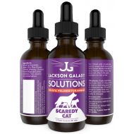 Jackson Galaxy: Scaredy Cat (2 oz.) - Pet Solution - Promotes Sense of Self-Confidence and Reassurance - Perfect for Cats Who Hide and Run From Touch - All-Natural Formula - Reiki