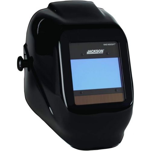  Jackson Safety 46131 Insight Variable Auto Darkening Welding Helmet, HaloX,Black