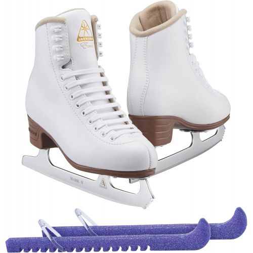  [아마존베스트]Jackson Ultima Excel White Figure Ice Skates for Women and Girls - Improved, JUST LAUNCHED 2019