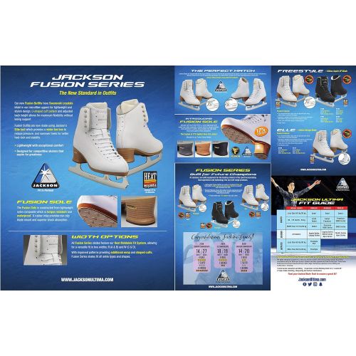  [아마존베스트]Jackson Ultima Fusion Elle and Freestyle Figure Ice Skates for Women, Men, Girls and Boys - JUST LAUNCHED 2019