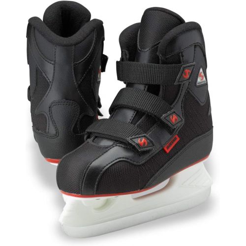  [아마존베스트]Jackson Ultima Softec ST2407 Black Ice Skates with Hockey Blade for Kids, Toddler and Youth