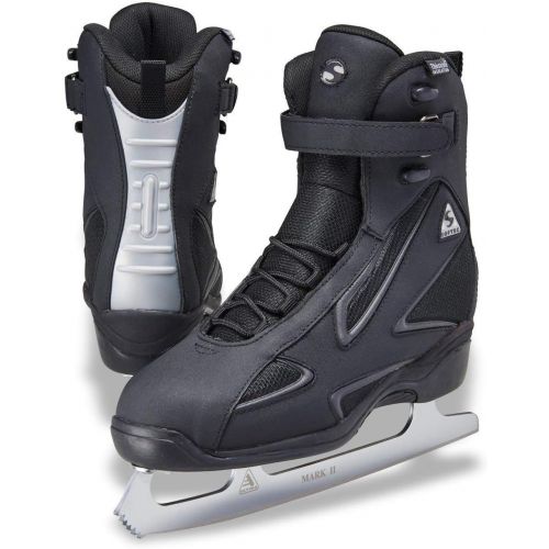  [아마존베스트]Jackson Ultima Softec Elite ST7002 Black Mens Ice Skates with Mark II Blades