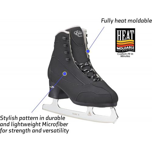  [아마존베스트]Jackson Ultima Unisex Softec Elite Microfiber Thinsulate-Lined Lace Up Figure Ice Skates