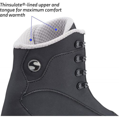  [아마존베스트]Jackson Ultima Unisex Softec Elite Microfiber Thinsulate-Lined Lace Up Figure Ice Skates