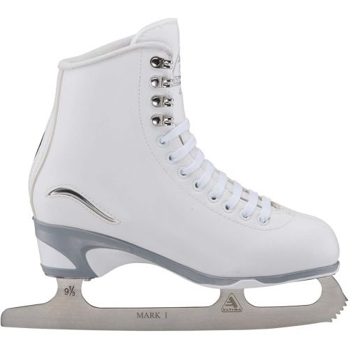  Jackson Ultima Figure Ice Skates for Women, Girls in White Color