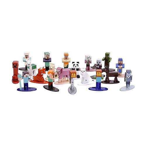 자다 Minecraft Nano METALFIGS 20 PK W3