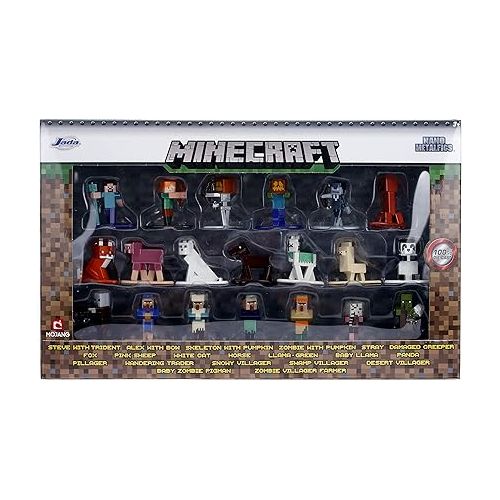 자다 Minecraft Nano METALFIGS 20 PK W3