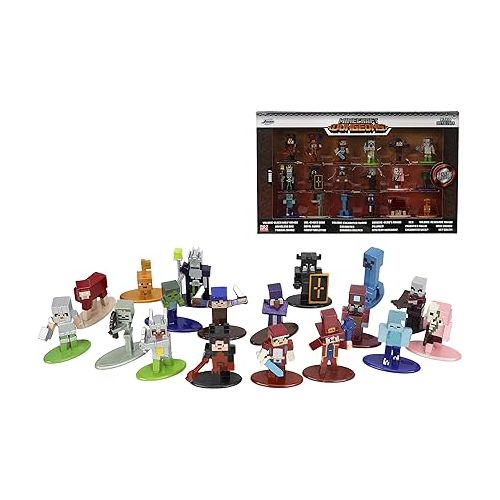 자다 Minecraft Dungeons Nano METALFIGS 18 PK W7