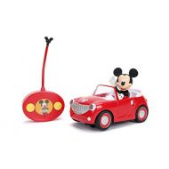 Jada Toys Disney Junior Mickey Mouse Clubhouse Roadster RC Car, 7 Red