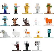 Minecraft Caves & Cliffs 18-Pack W10 1.65” Die-Cast Collectible Figures, Toys for Kids and Adults