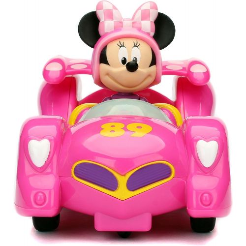 자다 Jada Toys Disney Mickey & The Roadster Racers RC/Radio Control Toy Vehicle, Hot Pink