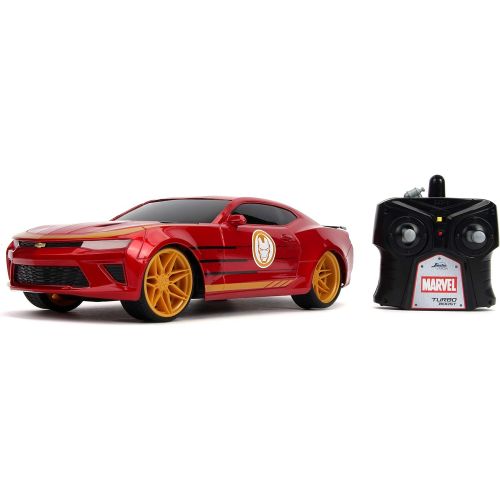 자다 Jada Toys - Hollywood Rides 1:16 Iron Man Camaro R/C , Red