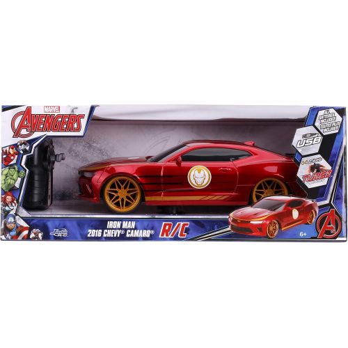 자다 Jada Toys - Hollywood Rides 1:16 Iron Man Camaro R/C , Red