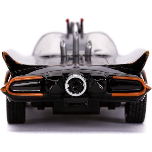 자다 Jada Toys DC Comics 1:32 Classic TV Series 1966 Batmobile Die-cast Car with Batman Figure, Toys for Kids and Adults