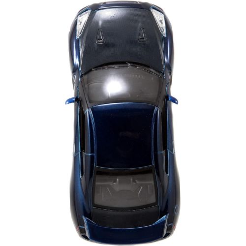 자다 Fast & Furious Nissan GTR Blue 1:24 Diecast By Jada Toys