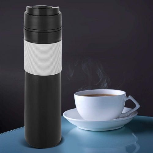  Jadeshay Coffee Maker Portable Press Type Coffee Maker for Outdoor Office Car Use Car Espresso Maker