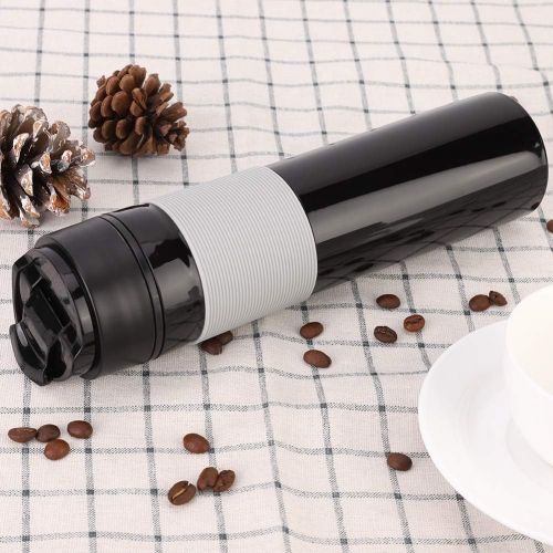  Jadeshay Coffee Maker Portable Press Type Coffee Maker for Outdoor Office Car Use Car Espresso Maker