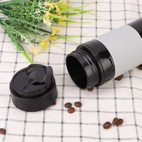  Jadeshay Coffee Maker Portable Press Type Coffee Maker for Outdoor Office Car Use Car Espresso Maker