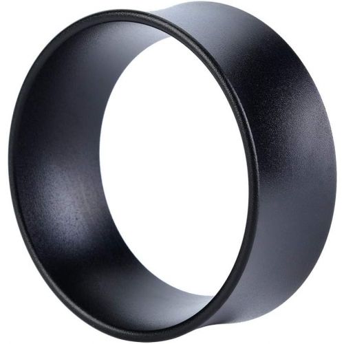  Jadeshay Espresso Dosing Funnel Aluminum Coffee Dosing Ring Replacement, Coffee Dosing Ring for 58mm Portafilters, 1pc (Black)