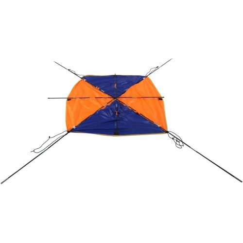  Jadeshay Boat Sun Shelter - 2-4 Persons Foldable Boat Tent Sailboat Awning Cover Fishing Canopy Tent Sun Shade(2 Persons)