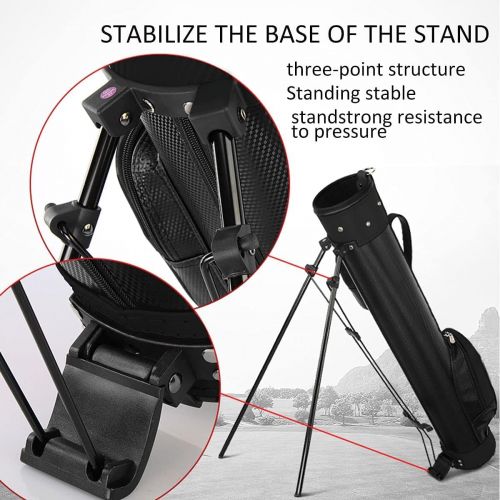  [아마존베스트]Jaffick Pitch Golf Bag Golf Club Bags for Men Lightweight Golf Stand Bag Easy to Carry & Durable