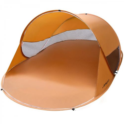  Jago Pop Up Tent UV Protection Two Person Outdoor Garden Camping Beach Picnic Shelter (Sudan Brown)