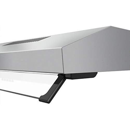  [아마존베스트]Jago Cooker Hood - 59.5 cm, Wall Connection, Exhaust Recirculation, 2 Grease Filters, 201.6 m³/h, LED Lighting, Stainless Steel - Extractor Hood, Under-Unit Hood, Extractor Hood, Extrac