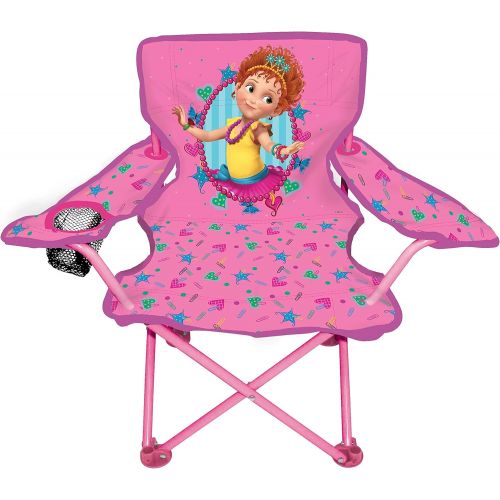 잭스퍼시픽 [아마존베스트]Jakks Pacific Fancy Nancy Camp Chair for Kids, Portable Camping Fold N Go Chair with Carry Bag