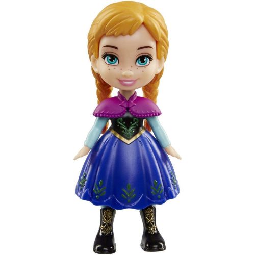 잭스퍼시픽 Jakks Pacific Disney Princess Poseable Anna Movie Dress Mini Toddler Frozen Doll 3