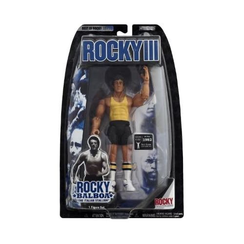 잭스퍼시픽 Jakks Pacific Best of Rocky Series 2 Action Figure Rocky Balboa (Beach Training Gear from Rocky III)