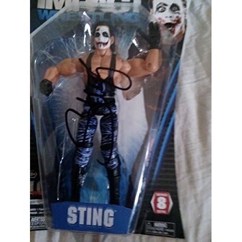 잭스퍼시픽 Jakks Pacific TNA Wrestling Deluxe Impact Series 8 Joker Sting Action Figure