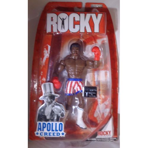 잭스퍼시픽 Jakks Pacific Rocky Collectors Series Apollo Creed VS Rocky Balboa Post Fight Figure