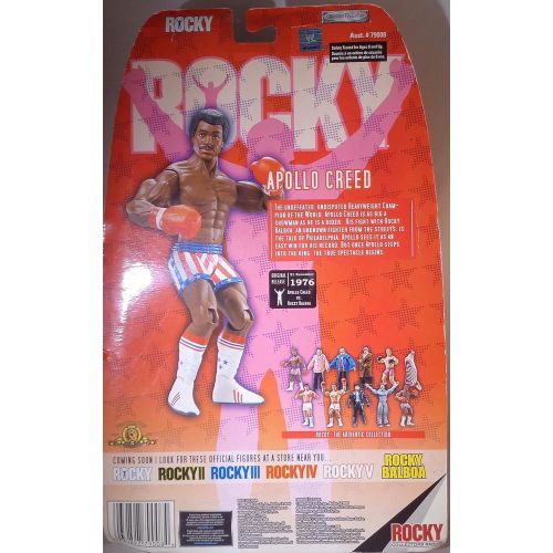 잭스퍼시픽 Jakks Pacific Rocky Collectors Series Apollo Creed VS Rocky Balboa Post Fight Figure