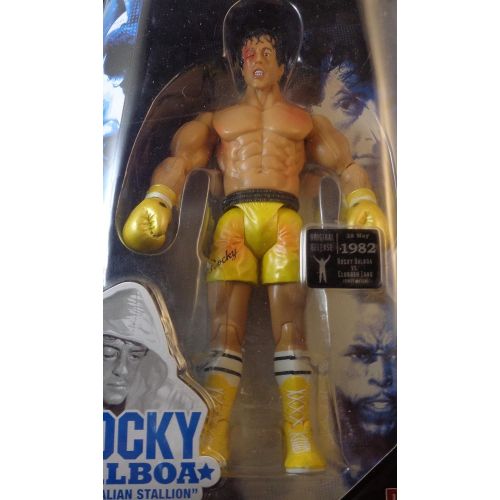 잭스퍼시픽 Jakks Pacific Rocky III Series 3 Action Figure Rocky [Battle Damaged]